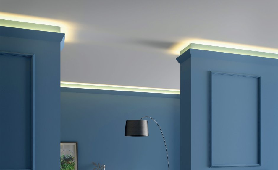 Карниз для подсветки led il4
