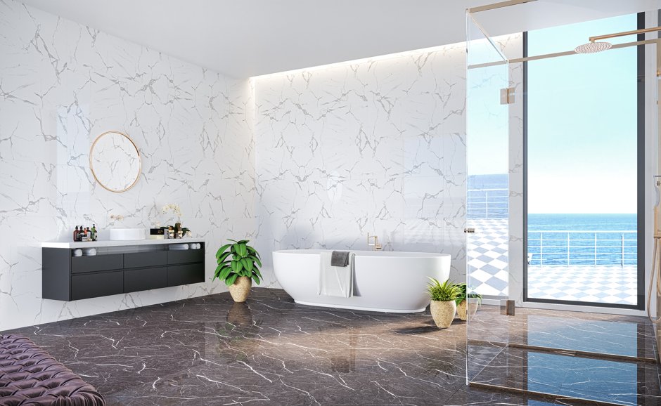 Керамогранит Twilight White 60x120