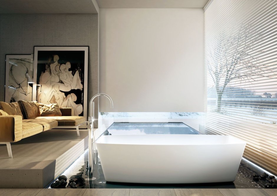 Ванна стеклянные MOMA Design Италия