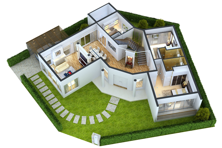 Floorplan 3d проекты