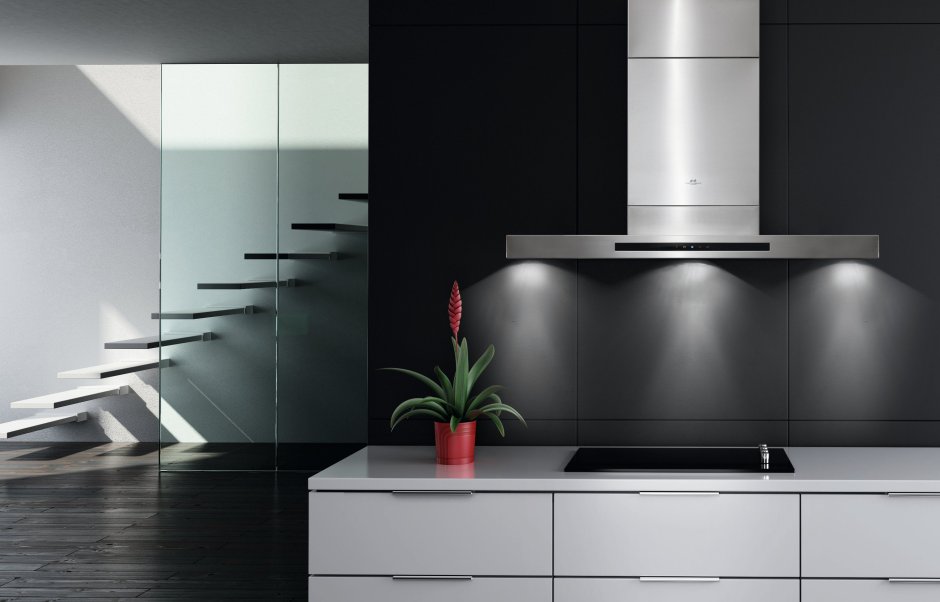 Каминная вытяжка GALVAMET Habitat 90/a IX
