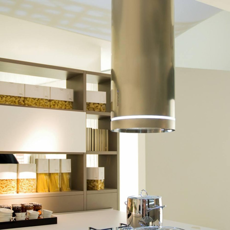 Каминная вытяжка FALMEC Polar Light Isola 800 35 IX