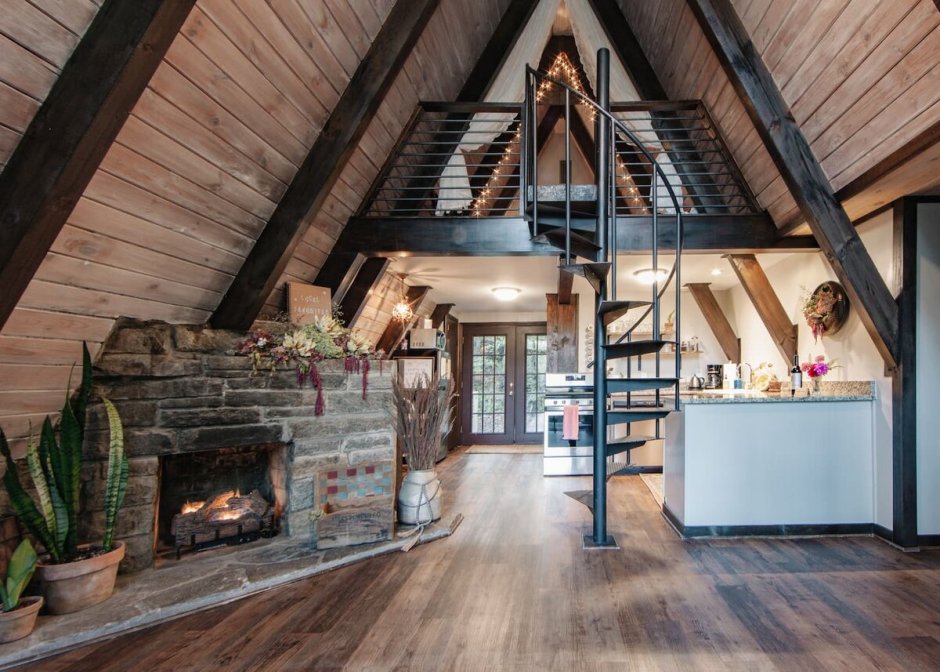 Дом в стиле a-frame