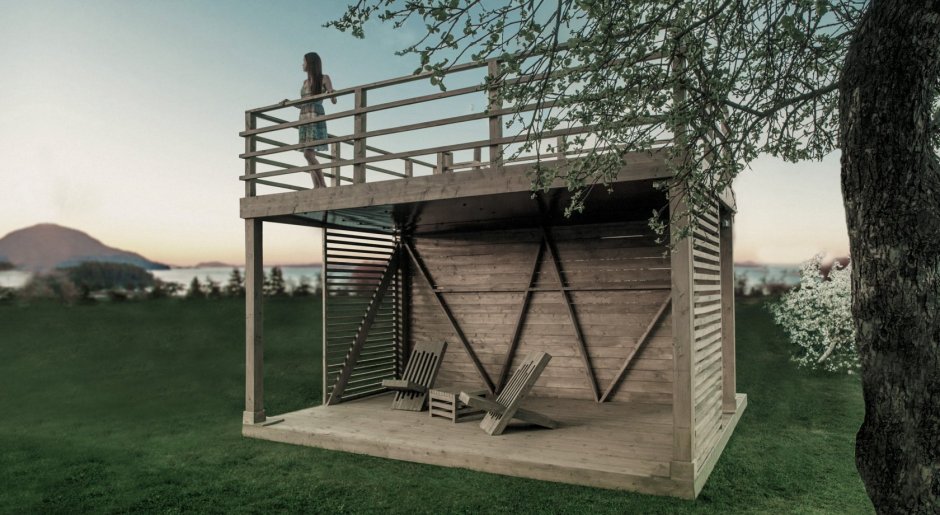 Беседка woodandspace