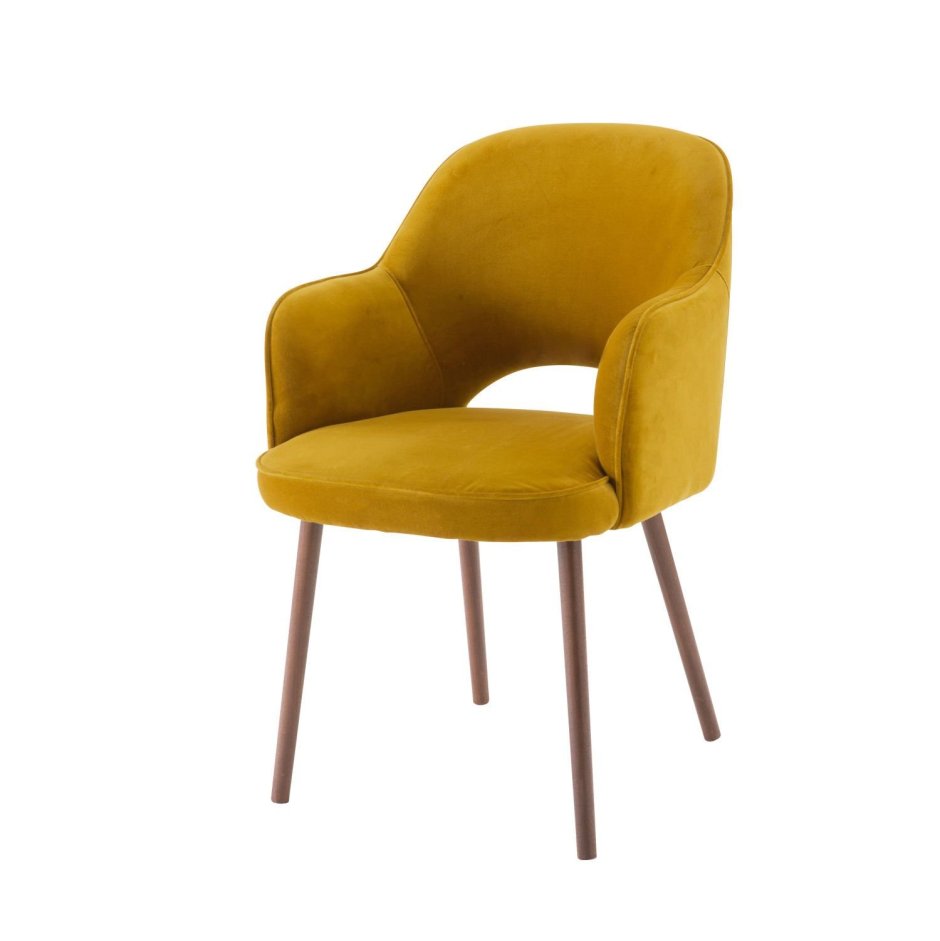 Кресло Лион Velvet Yellow
