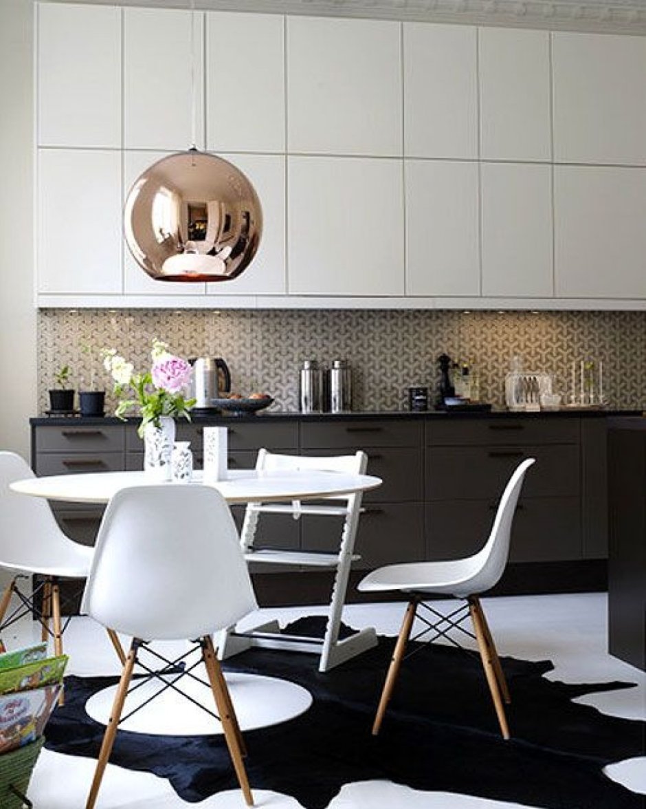 Светильник Copper Shade Chrome Tom Dixon