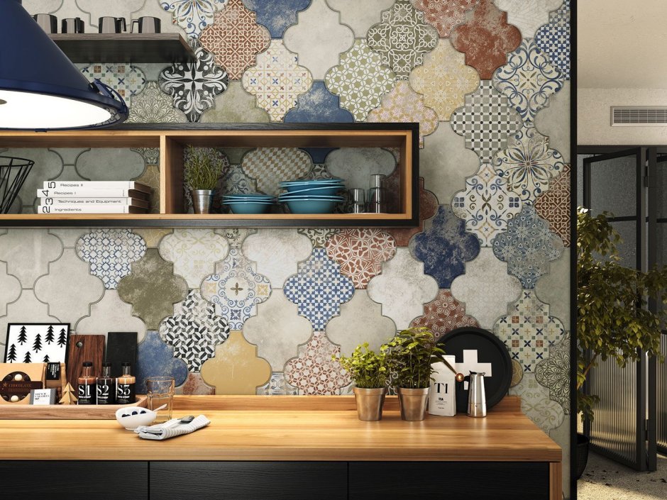 Плитка керамогранит Realonda Riga. Patchwork.