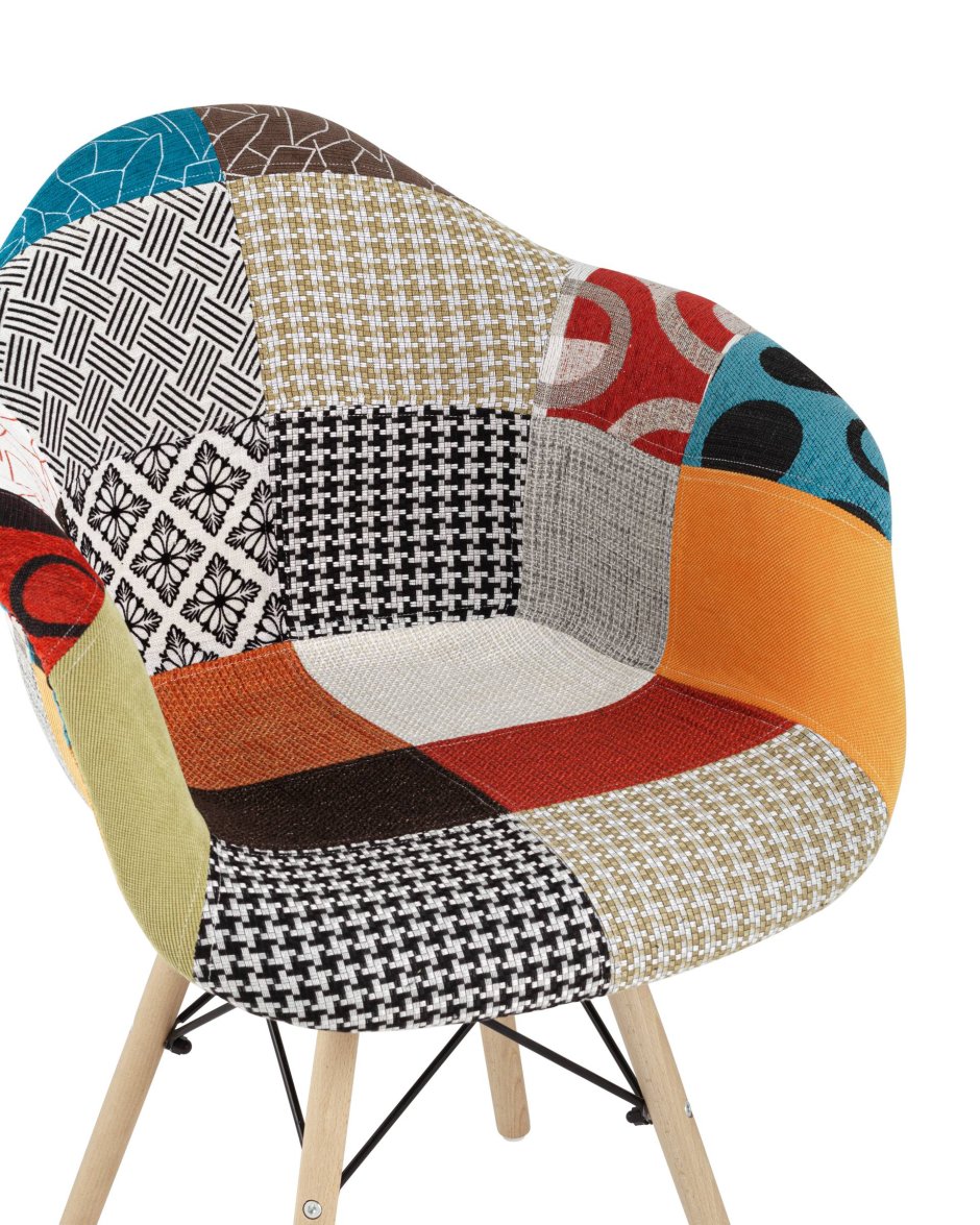 Стул-кресло Eames Style DAW Patchwork