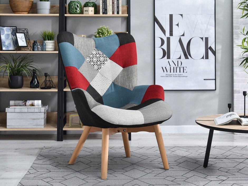 Стул Folk-1002 Patchwork-d3