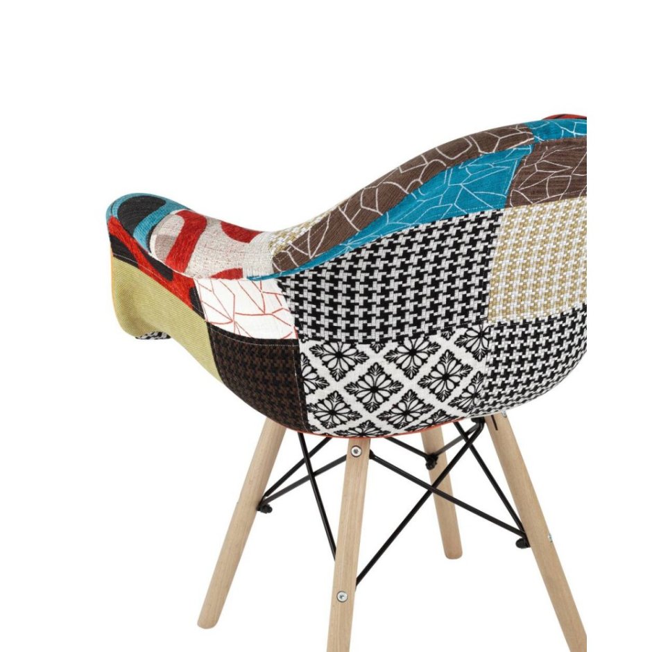 Кресло Eames пэчворк