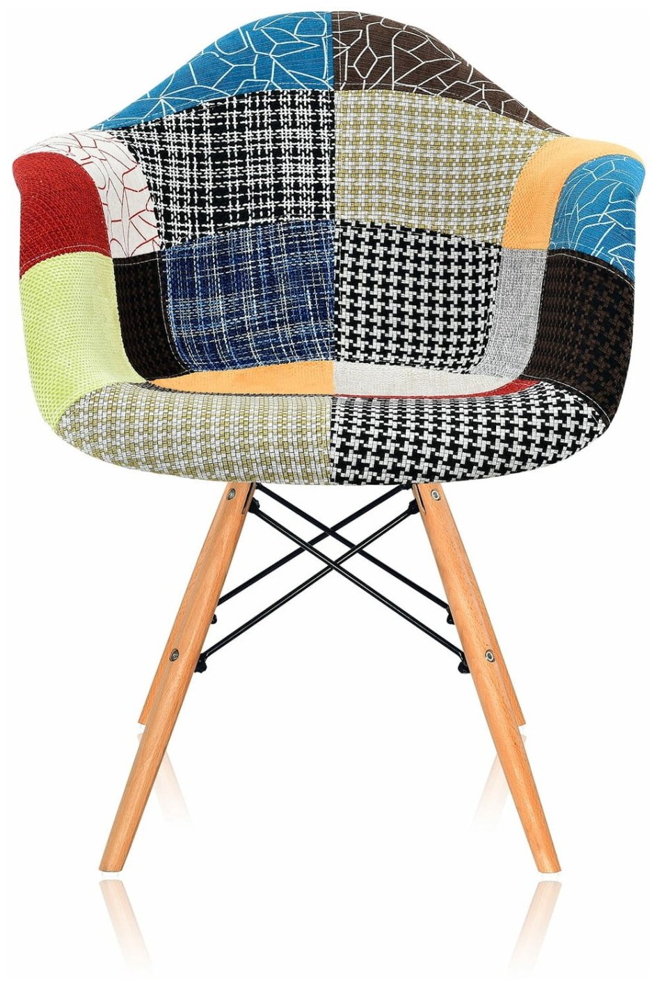 Стул-кресло Eames Style DAW Patchwork