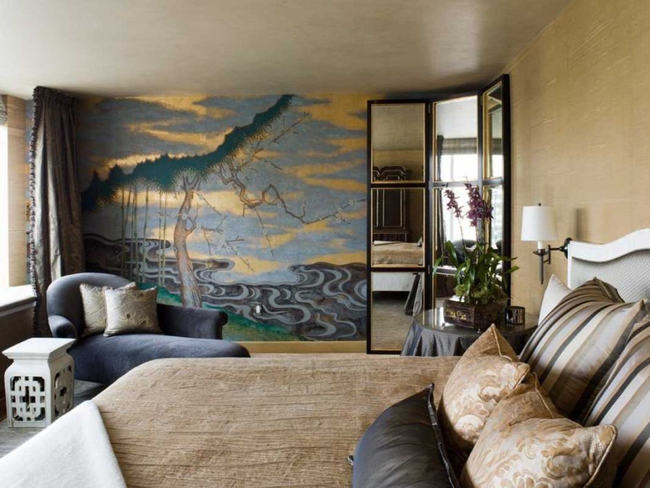 Фрески в современном интерьере Affresco