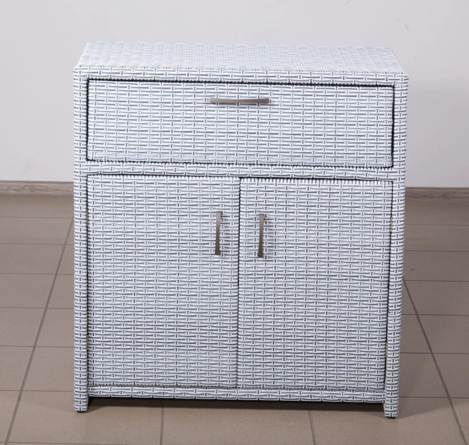 Уличный комод из искусственного ротанга