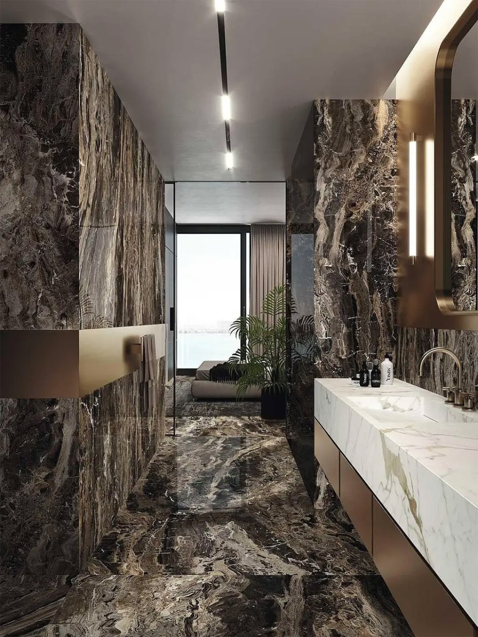 Marazzi Italy grande Marble look Frappuccino Lux rett. 120х240