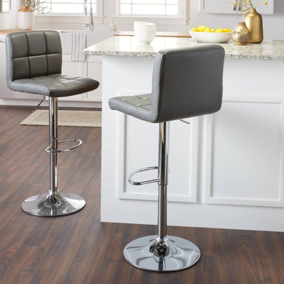 Барный стул Alonzo Bar Stool Gray