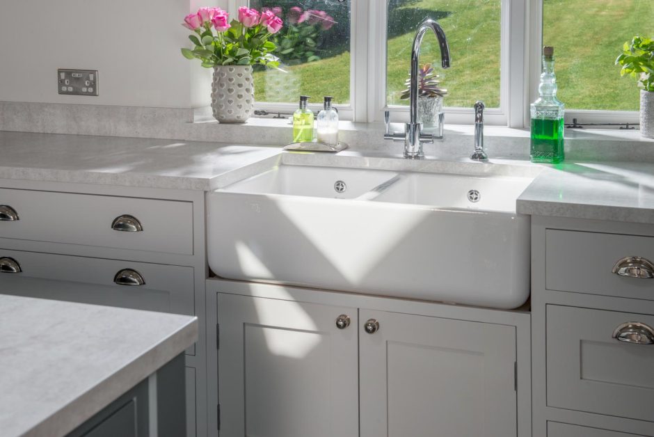 Sink on the Kitchen Countertop