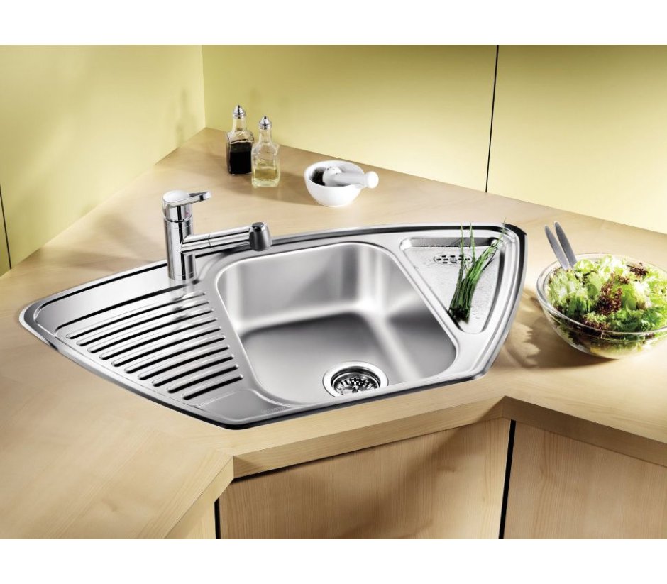 Мойка кухонная угловая Blanco tipo 9 e 511582