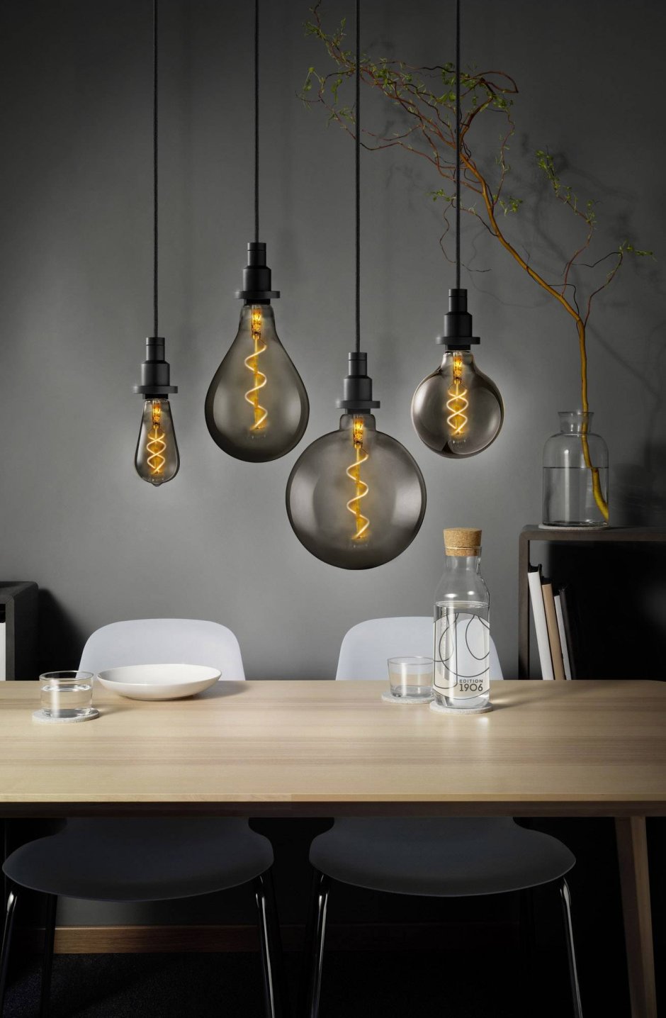 Vintage 1906 led CL Edison Dim fil Gold 55 7,5w/825 e27 140x64мм - капля Osram