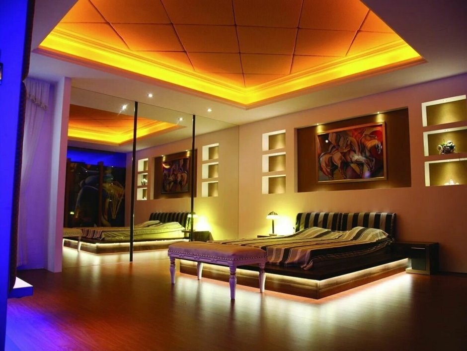 Led strip Lights комната