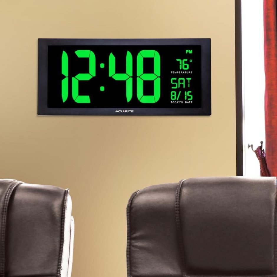 Часы настенные Digital led Clock