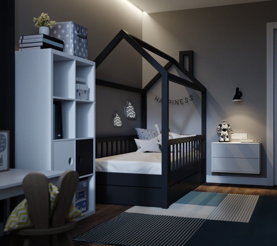 Дизайнерские кроватки домик