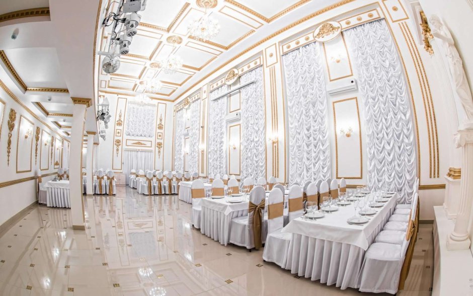 Дом торжеств Брянск белый зал