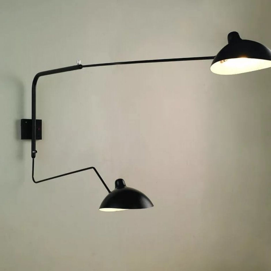 Бра Serge mouille Wall Lamp 1 Arm