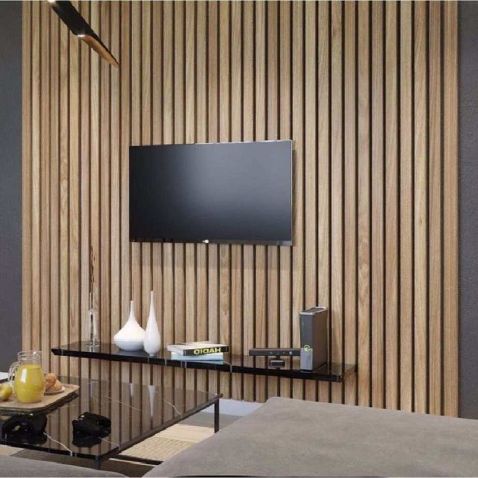 МДФ панель "вертикальные рейки" h2530