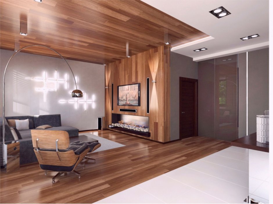 Эко отделка в загородном доме