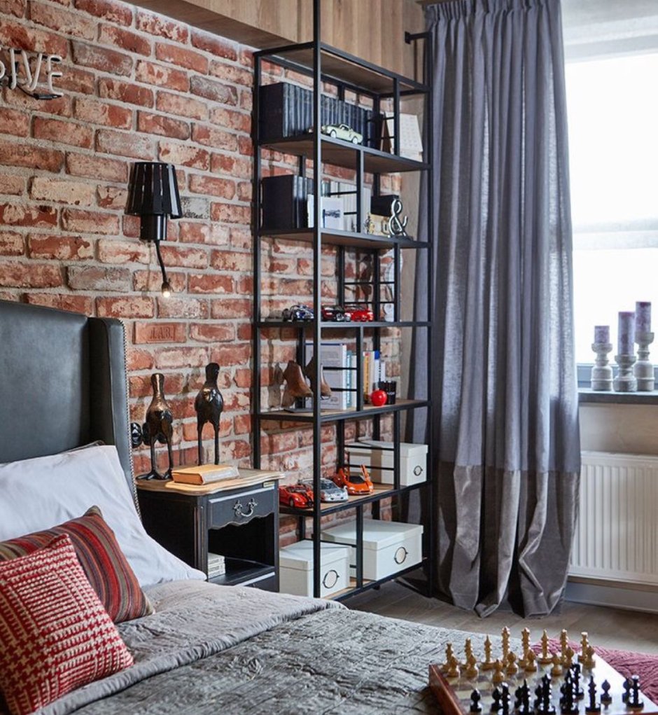 Комната 24кв в стиле лофт