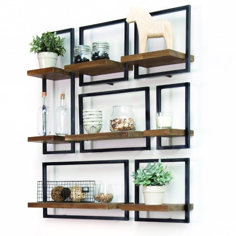 Полочки в стиле лофт