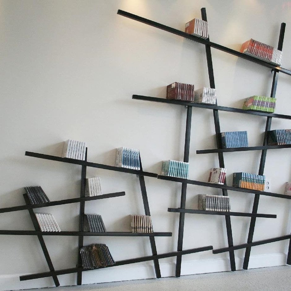 Настенные полки в японском стиле