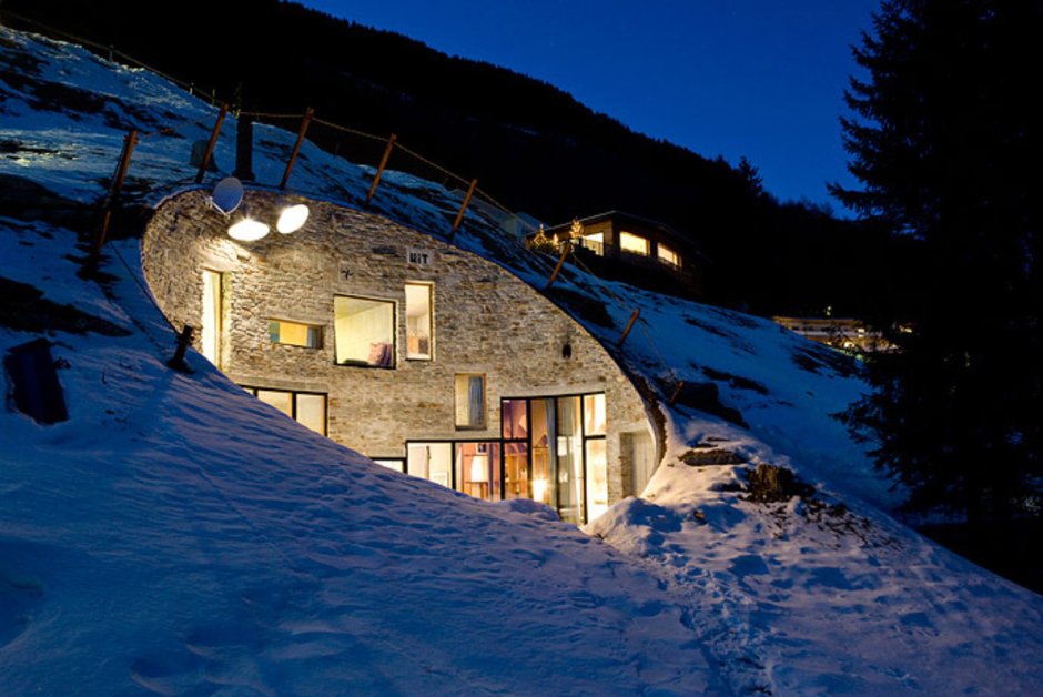 Вилла Villa Vals в Швейцарии