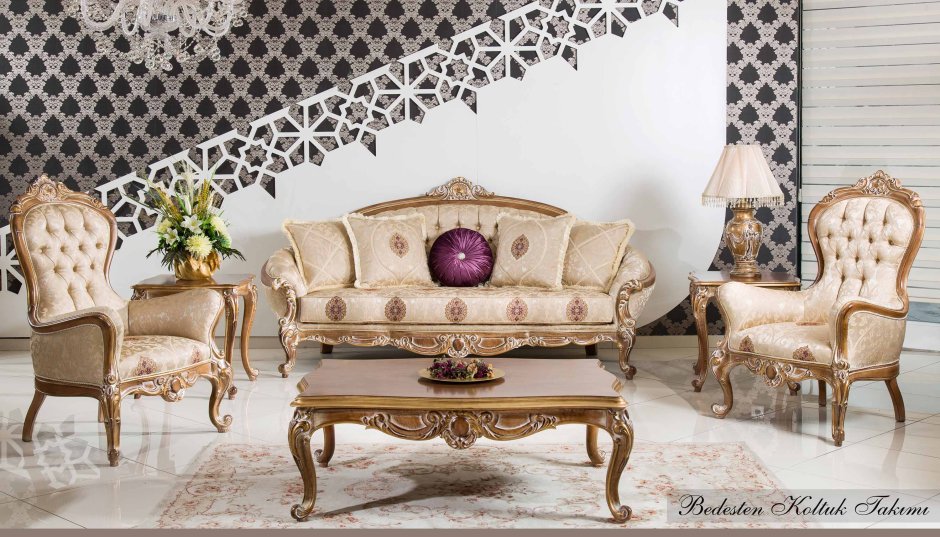 Produk Set Kursi Tamu Monaco KT 10 Sofa Kursi Tamu Jati Furniture Mewah
