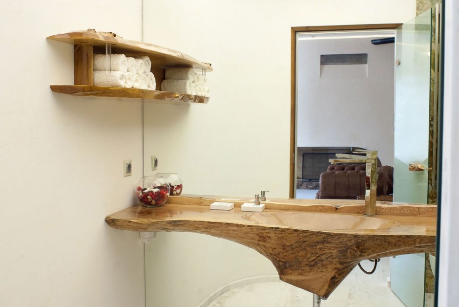 Wooden Sink Table