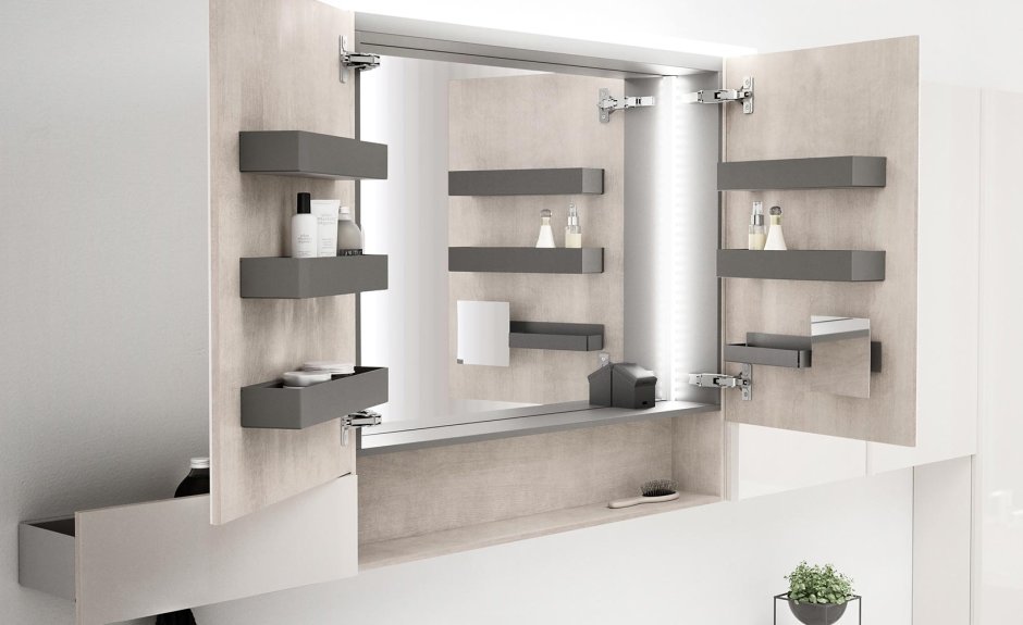 Зеркальный шкаф Geberit Acanto