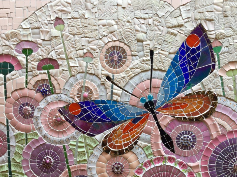 Мозаичное панно на стену