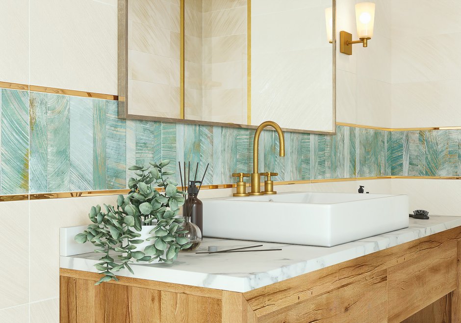 Плитка настенная New trend Emerald Twiddle