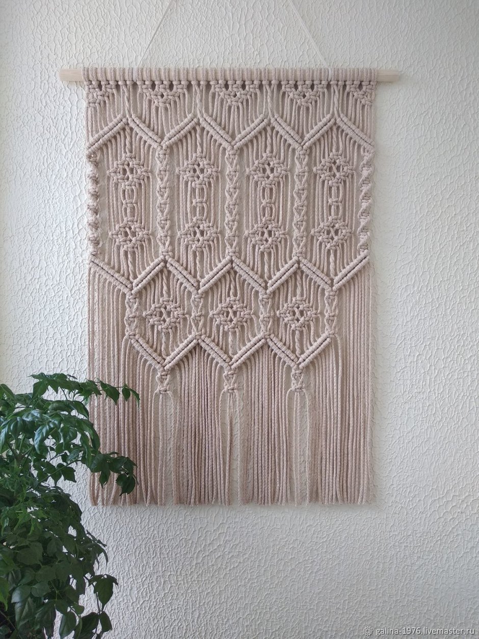Macrame Wall Hanging штора МК