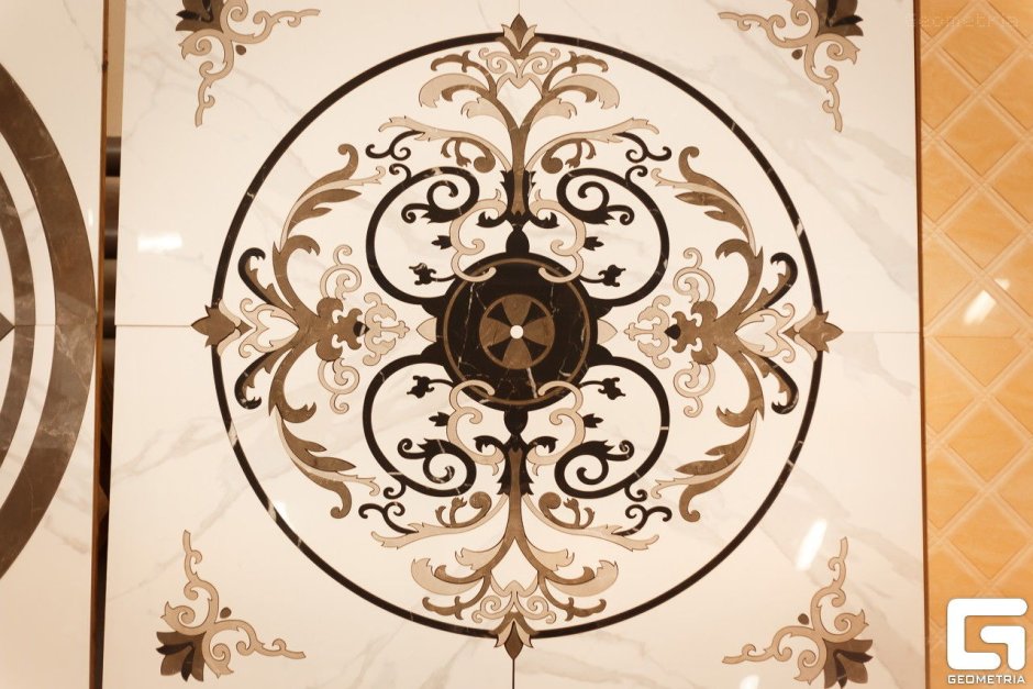 Панно Ruskin Roseton Beige