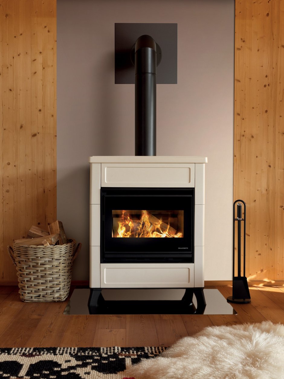 Отопительная печь Palazzetti Elsa, Ceramica crema