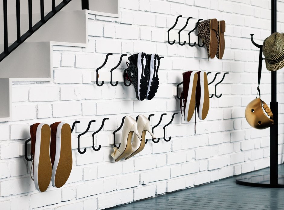 Вешалка для обуви на стену