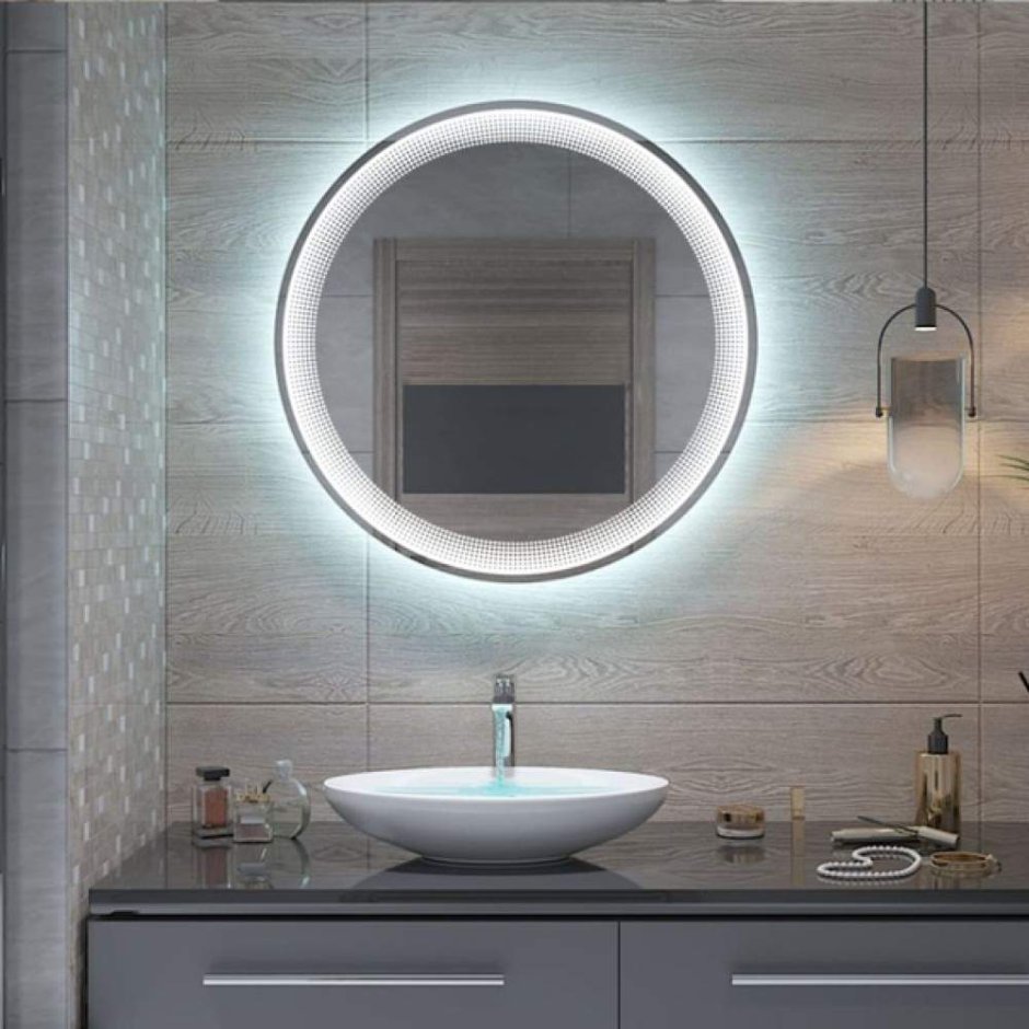 Зеркало Dial led, 800х800, Sanita Luxe