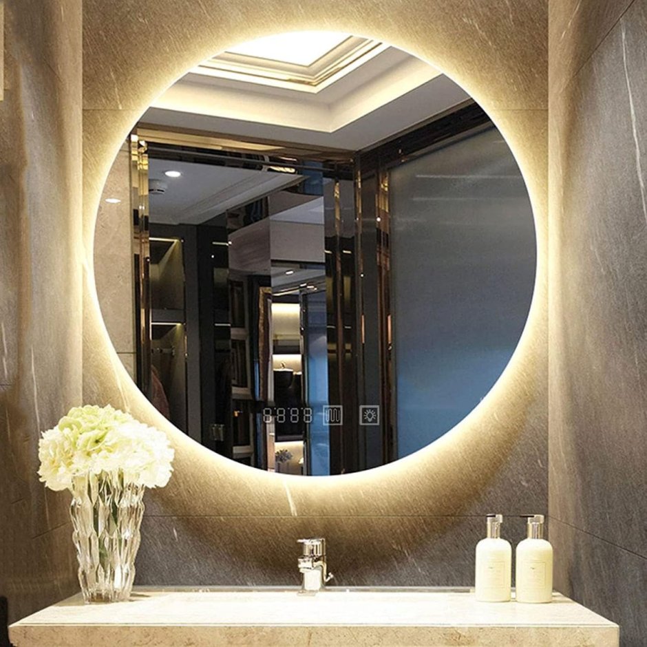Dolphin illuminated Bathroom Mirror led-02ab