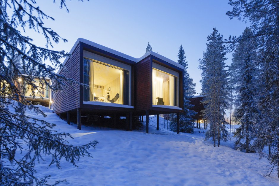 Отель Arctic Treehouse Hotel (Финляндия)