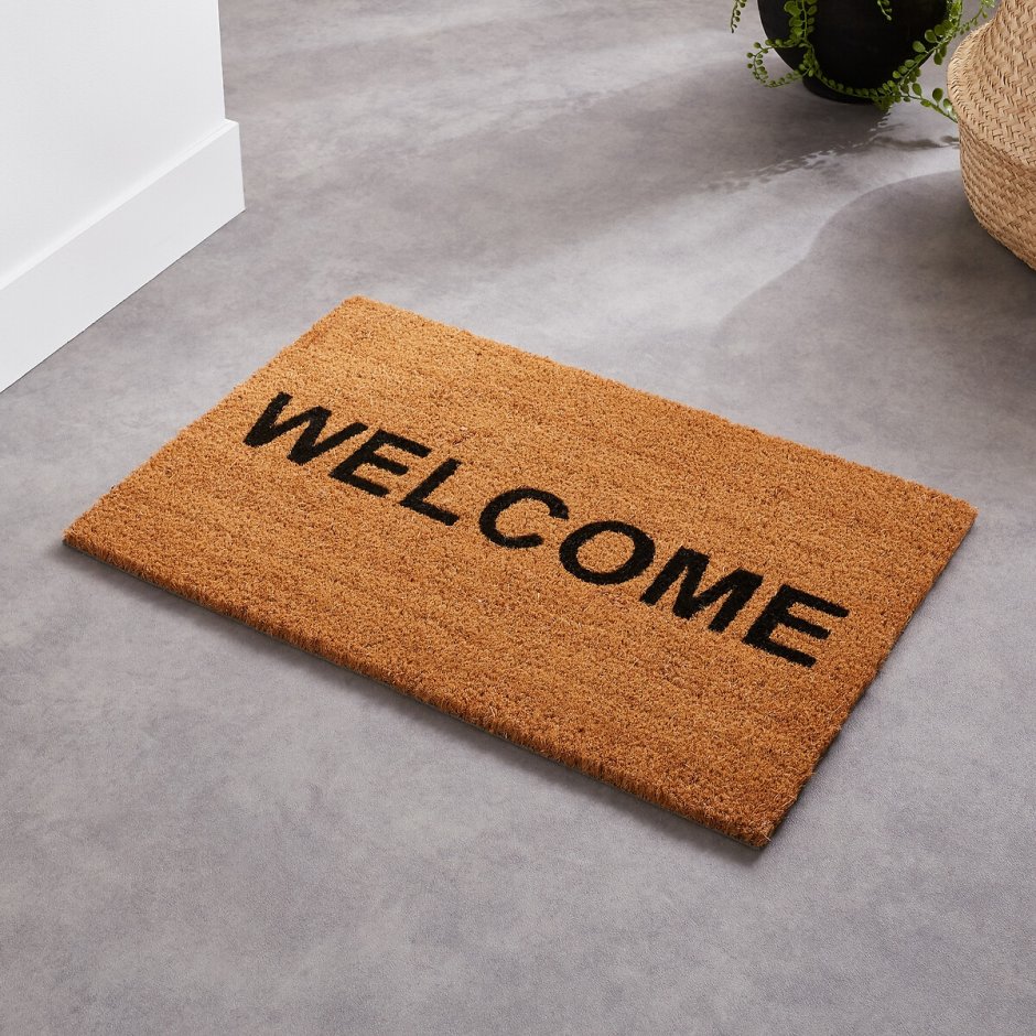 Коврик Welcome