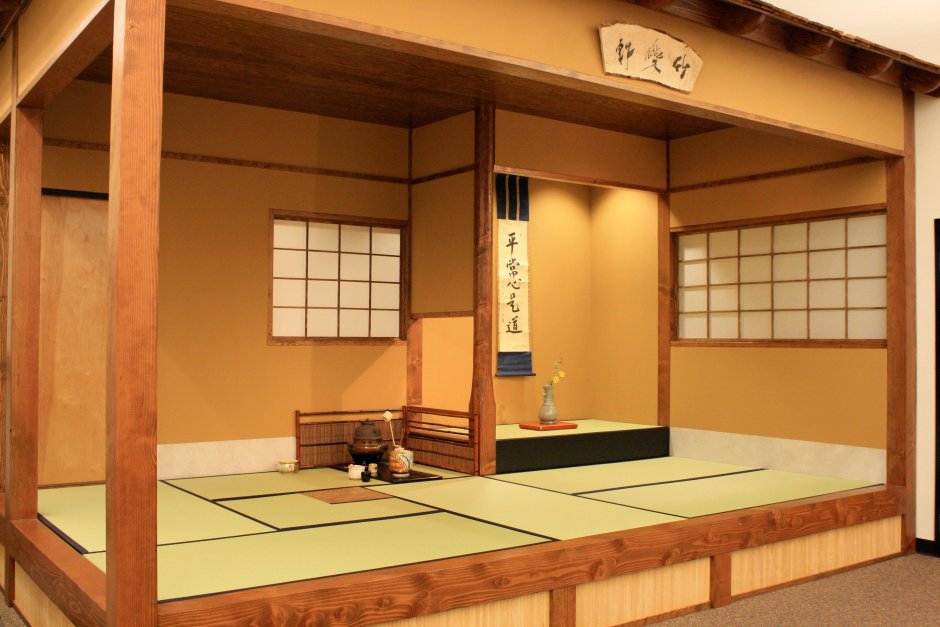 Тясицу чайный домик в Японии