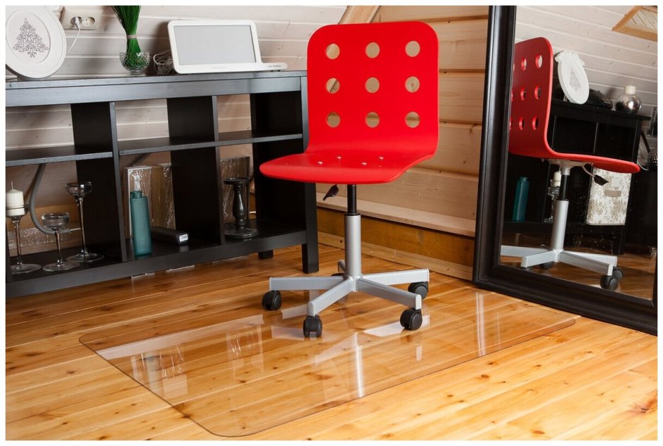 Защитный коврик под компьютерное кресло BSL 90 X 120 см (1 мм)