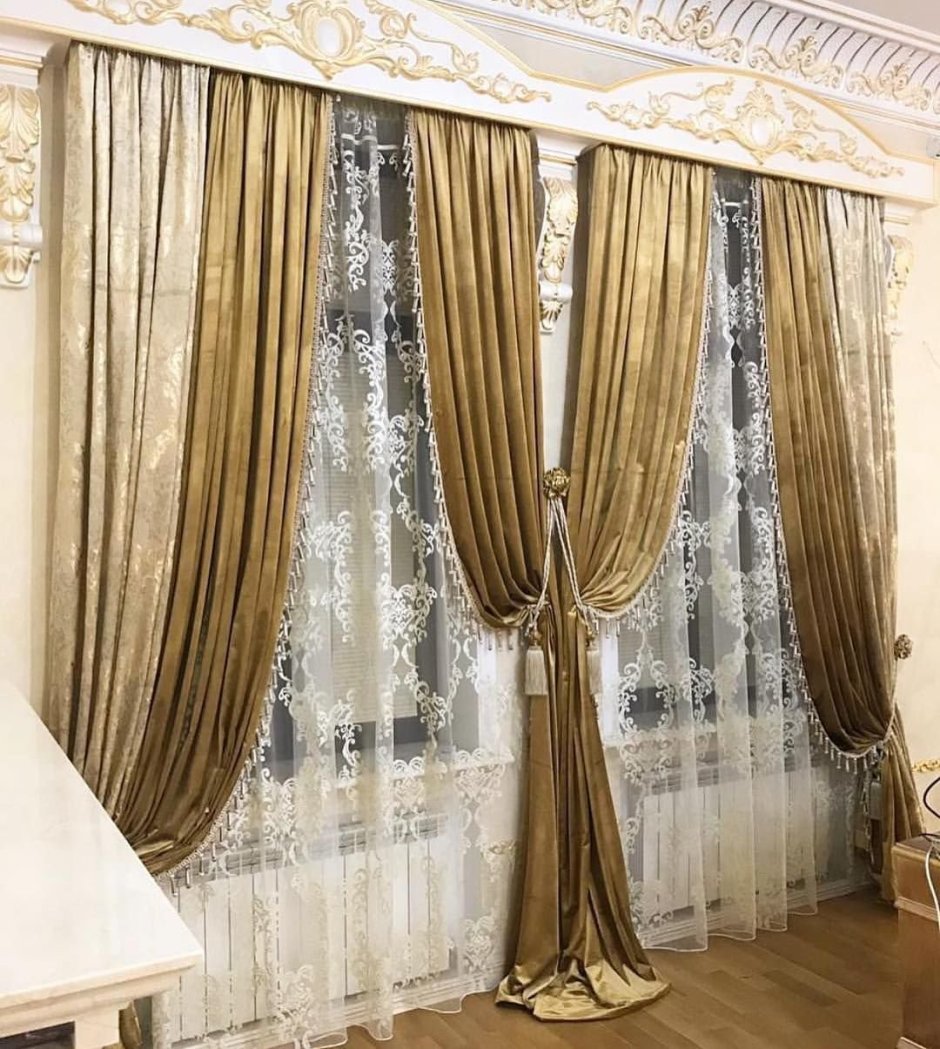 Шикарные шторы в гостиную