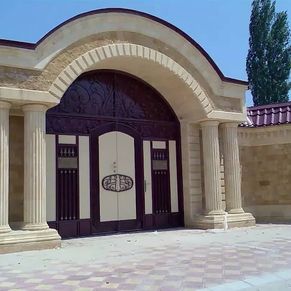 Арки дагестанским камнем